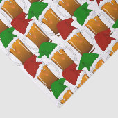 Kerstbier Vrolijkheid Tissuepapier (Detail)