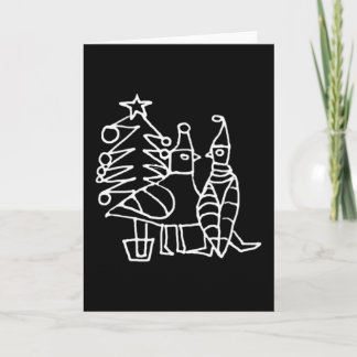 **Kerstbieren** Feestdagen Kaart
