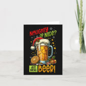 Kerstbierliefhebber Kaart (Voorkant)
