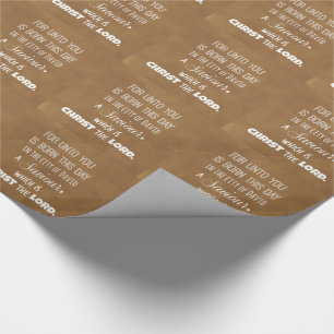 kerstbijbelversie cadeaupapier