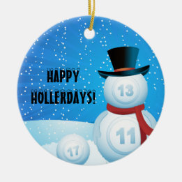 Kerstbingo Ornament