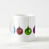 Kerstblaasjes mok (Voorkant links)