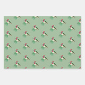 kerstblad Anna's Hummingbird Wrapping Paper Sheets (Voorkant 2)