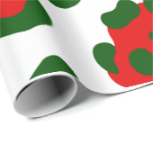 kerstblad cadeaupapier (Rol Hoek)