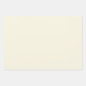 Kerstblad Groen Ivoor Roze Goud Inpakpapier Vel (Voorkant 3)