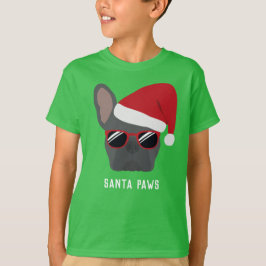 Kerstblauw T-shirt