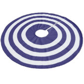 kerstblauwe boomrok fleece kerstboom rok (Gekanteld)