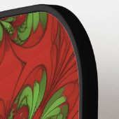 Kerstbloem Pickleball Paddle (Links Detail)