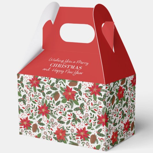 kerstbloemen bedankdoosjes (Voorkant)