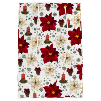 Kerstbloemen Medium Cadeauzakje