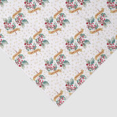 kerstbloemen tissuepapier (Detail)