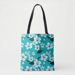 KERSTBLOESEM - SAKURA (TEAL) DRAAGTAS