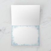 Kerstblokhut van Sharon Feestdagen Kaart (Binnen)