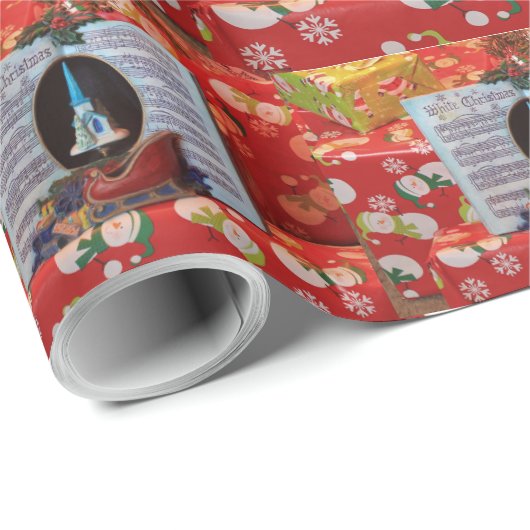 Kerstboek Cadeaupapier (Rol Hoek)