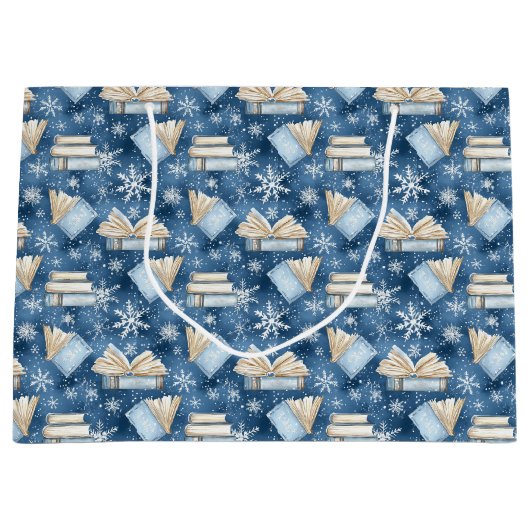 Kerstboeken lezen groot cadeauzakje (Voorkant)