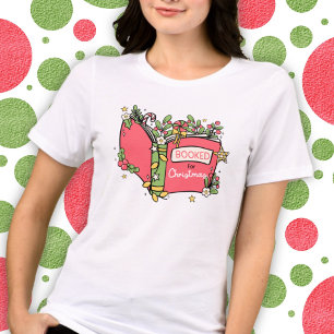 Kerstboeken Lezen Tri-Blend Shirt