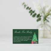 Kerstboeken voor de Kaart van Baby (Staand voorkant)