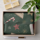 Kerstboekliefhebbers Traditioneel tissue papier (Geschenk)