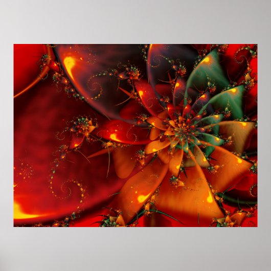 Kerstboer Poster (Voorkant)