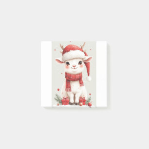Kerstboerderijdier Schattig Geitje Post-it® Notes