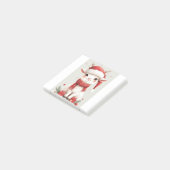 Kerstboerderijdier Schattig Geitje Post-it® Notes (Schuin)