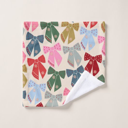 Kerstbogen Coquette Bad Handdoek (Wasdoekje)