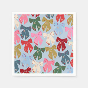 Kerstbogen Coquette Blauw Servet