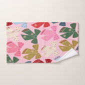 Kerstbogen Coquette Roze Bad Handdoek (Handdoek)