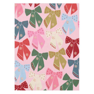 Kerstbogen Coquette Roze Tafelkleed