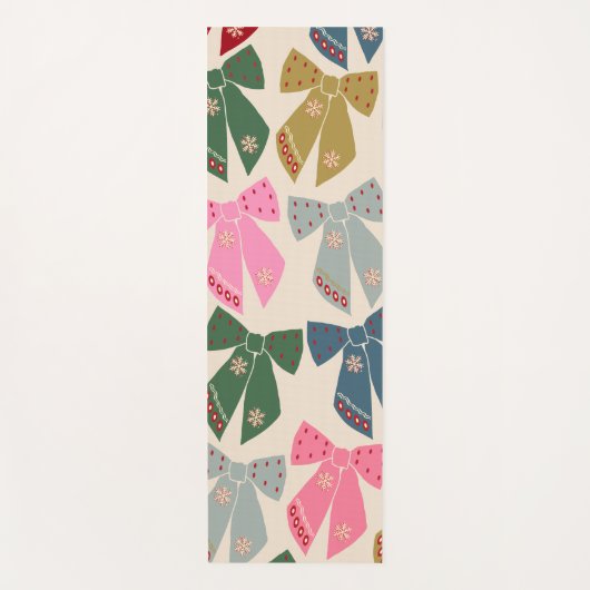 Kerstbogen Coquette Yogamat (Voorkant)