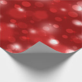 Kerstbokeh Cadeaupapier (Hoek)