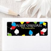 Kerstbollen - adresstickers etiket (Insitu)