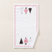 kerstbomen bad handdoek (Handdoek)