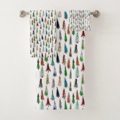 kerstbomen bad handdoek (Insitu)