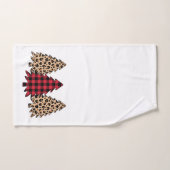 kerstbomen bad handdoek (Handdoek)