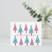 kerstbomen Briefkaarten Noordpool (Staand voorkant)