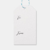 kerstbomen cadeaulabel (Achterkant)