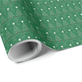 Kerstbomen Cadeaupapier (Rol Hoek)