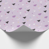 kerstbomen cadeaupapier (Hoek)