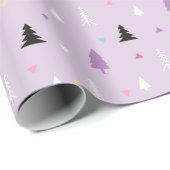 kerstbomen cadeaupapier (Rol Hoek)