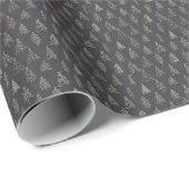 kerstbomen cadeaupapier (Rol Hoek)
