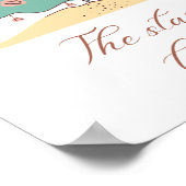 Kerstbomen. De ster van je woonkamer Poster (Hoek)