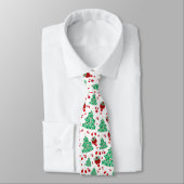 Kerstbomen en Candy Cane Stropdas (Gebonden)