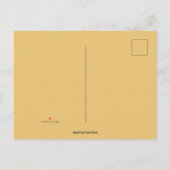 Kerstbomen en Sneeuw Kerstfeest bewerkbaar Uitnodiging Briefkaart (Achterkant)