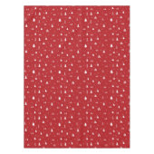 kerstbomen en Snowflakes Tafelkleed (Voorkant)
