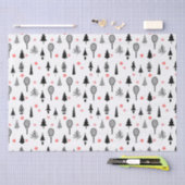 🎄 kerstbomen en 🎾 tennisrackets tissuepapier (Craft)