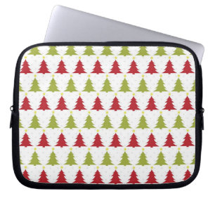 Kerstbomen feestdag Sleeves voor laptop en netbook