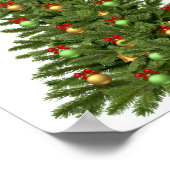 Kerstbomen, Feestdagen kerstkerstkerstkerstmis Poster (Hoek)