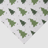 Kerstbomen Groen Weefselpapier Tissuepapier (Detail)