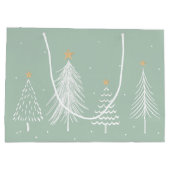 kerstbomen groot cadeauzakje (Achterkant)